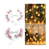 Maxbell Santa Claus Christmas String Lights Decorative for Window 1.5 meters