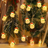 Maxbell Santa Claus Christmas String Lights Decorative for Window 3 meters