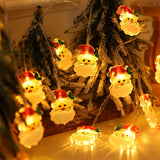 Maxbell Santa Claus Christmas String Lights Decorative for Window 3 meters