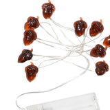 Maxbell LED Christmas String Lights Lamps Hanging Ornament for Holiday Bar Home 1M