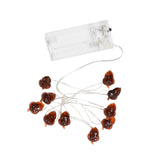 Maxbell LED Christmas String Lights Lamps Hanging Ornament for Holiday Bar Home 1M
