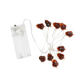 Maxbell LED Christmas String Lights Lamps Hanging Ornament for Holiday Bar Home 1M
