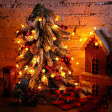Maxbell LED Christmas String Lights Lamps Hanging Ornament for Holiday Bar Home 2M