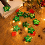 Maxbell Star Christmas String Light Xmas Ornament 1.5M for Party Outdoor Indoor