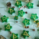 Maxbell Star Christmas String Light Xmas Ornament 1.5M for Party Outdoor Indoor