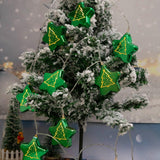 Maxbell Star Christmas String Light Xmas Ornament 1.5M for Party Outdoor Indoor