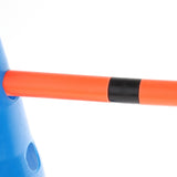 Maxbell Maxbell Hurdle Cones Course with Poles Outdoor Sports for Running Sports Exercise