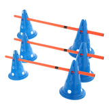 Maxbell Maxbell Hurdle Cones Course with Poles Outdoor Sports for Running Sports Exercise