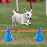 Maxbell Maxbell Hurdle Cones Course with Poles Outdoor Sports for Running Sports Exercise