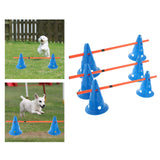 Maxbell Maxbell Hurdle Cones Course with Poles Outdoor Sports for Running Sports Exercise