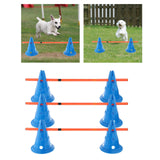 Maxbell Maxbell Hurdle Cones Course with Poles Outdoor Sports for Running Sports Exercise