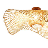 Maxbell Pendant Lampshade Lighting Shades Bamboo Lamp Shade for Kitchen Island