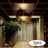 Maxbell Pendant Lampshade Lighting Shades Bamboo Lamp Shade for Kitchen Island