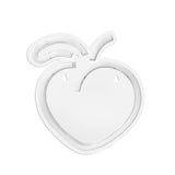 Maxbell LED Peach Sign Lighting Fixture Window Game Room Outdoor Cafe Neon Lights