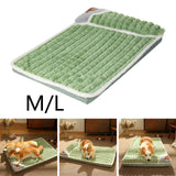 Maxbell Pet Bed Mat dog Sleeping Pad with Pillow Puppy Crate Small Animals M