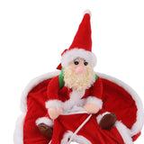 Maxbell Pet Santa Christmas Costumes Santa Claus Riding On Dogs Pet Cosplay Costumes S