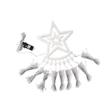 Maxbell Star String Lights Patio Decorative 350 LED Waterfall Christmas Tree Lights