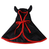 Maxbell Halloween Pet Costumes Cape Funny Apparel for Cosplay Photo Props Decor M