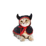 Maxbell Halloween Pet Costumes Cape Funny Apparel for Cosplay Photo Props Decor M