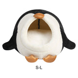 Maxbell Bunny Rabbit Bed Accessories with Removable Cushion Kennel for Cats Hamster S