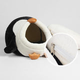 Maxbell Bunny Rabbit Bed Accessories with Removable Cushion Kennel for Cats Hamster S