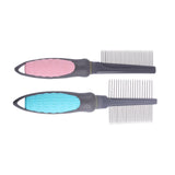 Maxbell Cat Brush Dog Comb Pet Cat Hair Remover Pet Cleaning Slicker Brush Portable Single 22.5cmx4.2cm