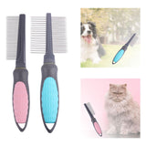 Maxbell Cat Brush Dog Comb Pet Cat Hair Remover Pet Cleaning Slicker Brush Portable Single 22.5cmx4.2cm