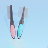 Maxbell Cat Brush Dog Comb Pet Cat Hair Remover Pet Cleaning Slicker Brush Portable Single 22.5cmx4.2cm