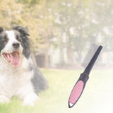 Maxbell Cat Brush Dog Comb Pet Cat Hair Remover Pet Cleaning Slicker Brush Portable Single 22.5cmx4.2cm