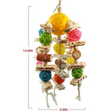 Maxbell Parrots Cage Hanging Toys Chewing Bite Nest Finches Cockatiels Bird Swing