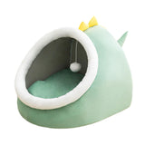 Maxbell cat warm Bed Cave Nest with Removable Cushion Comfortable Pet Bed House L