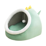Maxbell cat warm Bed Cave Nest with Removable Cushion Comfortable Pet Bed House L
