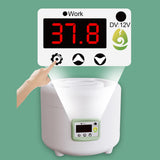 Maxbell Multipurpose Egg Incubator Digital Display Water Bed for Quail Birds Duck