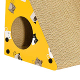 Maxbell Cat Scratch Scratching Board Grind Claws Protect Carpets Interactive Mats yellow