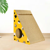 Maxbell Cat Scratch Scratching Board Grind Claws Protect Carpets Interactive Mats yellow