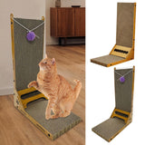 Maxbell Cat Scratching Post Scratching Toy Furniture Protection Sofa Cat Scratcher 60x40x25cm
