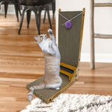 Maxbell Cat Scratching Post Scratching Toy Furniture Protection Sofa Cat Scratcher 62.3x40x24cm Ball