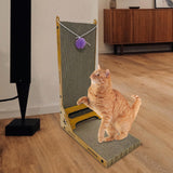 Maxbell Cat Scratching Post Scratching Toy Furniture Protection Sofa Cat Scratcher 62.3x40x24cm Ball