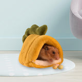 Maxbell Hamster Bed Cute Plush Soft Warm Bed Mini for Hedgehog Rat Dwraf Hamster Dinosaur