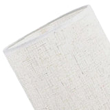 Maxbell Modern Drum Lamp Shade Clip On Fabric Lampshade for Floor Lamps Table Lamps Beige