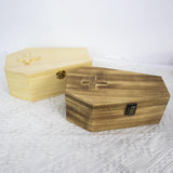 Maxbell Wood Pet Cremation Urn Ash Urns for Dogs Memorial Keepsake Box Commemorate Dark