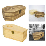 Maxbell Wood Pet Cremation Urn Ash Urns for Dogs Memorial Keepsake Box Commemorate Dark