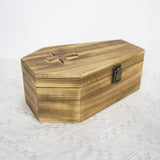 Maxbell Wood Pet Cremation Urn Ash Urns for Dogs Memorial Keepsake Box Commemorate Dark