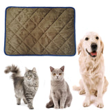 Maxbell Soft Self Heating Pets Pad Cats Dogs Indoor Puppy Self Warming Mat Kitty Coffee