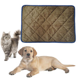 Maxbell Soft Self Heating Pets Pad Cats Dogs Indoor Puppy Self Warming Mat Kitty Coffee
