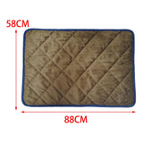 Maxbell Soft Self Heating Pets Pad Cats Dogs Indoor Puppy Self Warming Mat Kitty Coffee