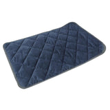 Maxbell Soft Self Heating Pets Pad Cats Dogs Indoor Puppy Self Warming Mat Kitty Deep Blue