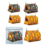 Maxbell Bird Nest Comfortable Bed Cave Bird Hideaway for Budgie Cockatoo Finches Navy Blue  Large