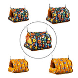 Maxbell Bird Nest Comfortable Bed Cave Bird Hideaway for Budgie Cockatoo Finches Navy Blue  Large