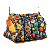 Maxbell Bird Nest Comfortable Bed Cave Bird Hideaway for Budgie Cockatoo Finches Navy Blue  Large